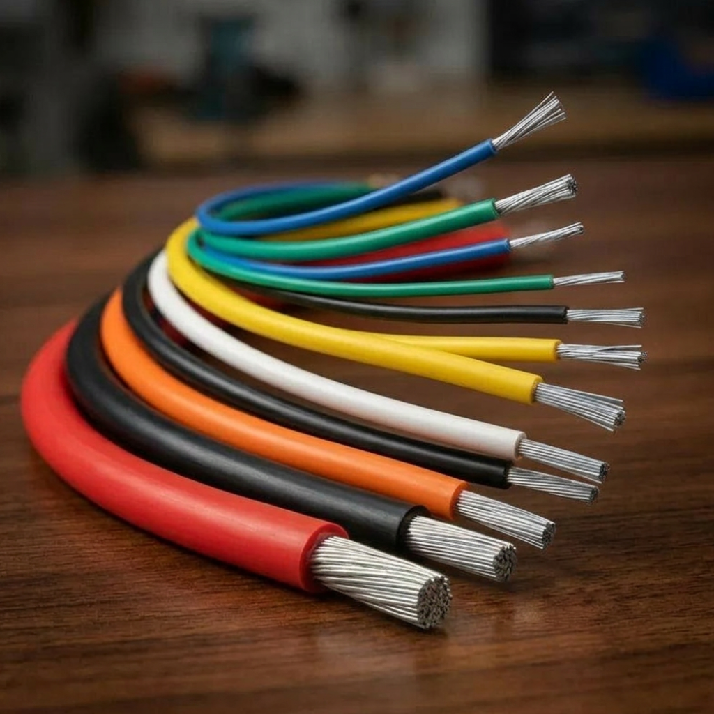 Câbles électriques silicone haute température 200°C multicolores pour électronique, Arduino, robotique et DIY